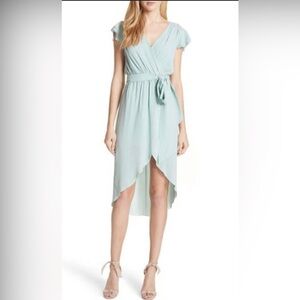 NWT Alice Olivia Silk Wrap Dress $395